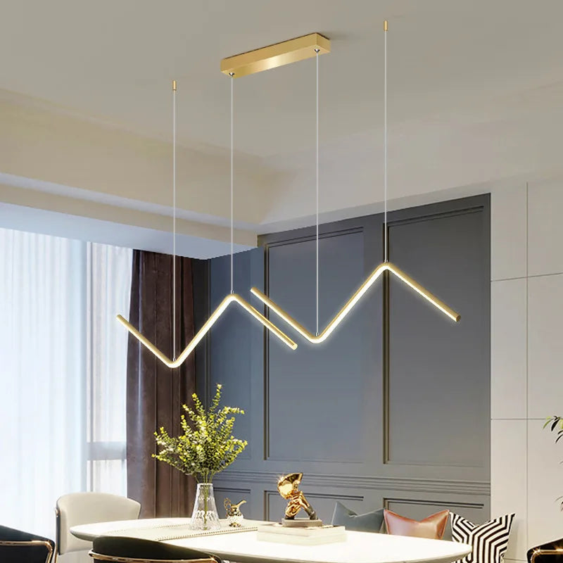 Aluminum Dining Pendant Lamp – Modern Minimalist Restaurant Pendant Light