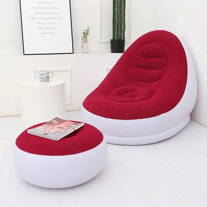 Inflatable Lazy Sofa Chair – Foldable Lounge Seating