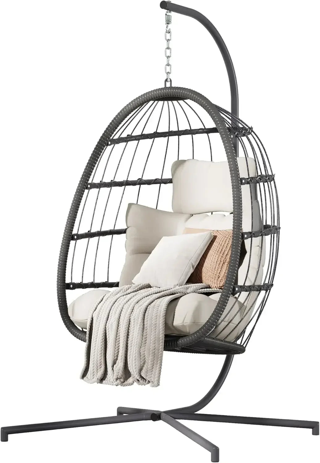 Hanging Egg Chair with Stand