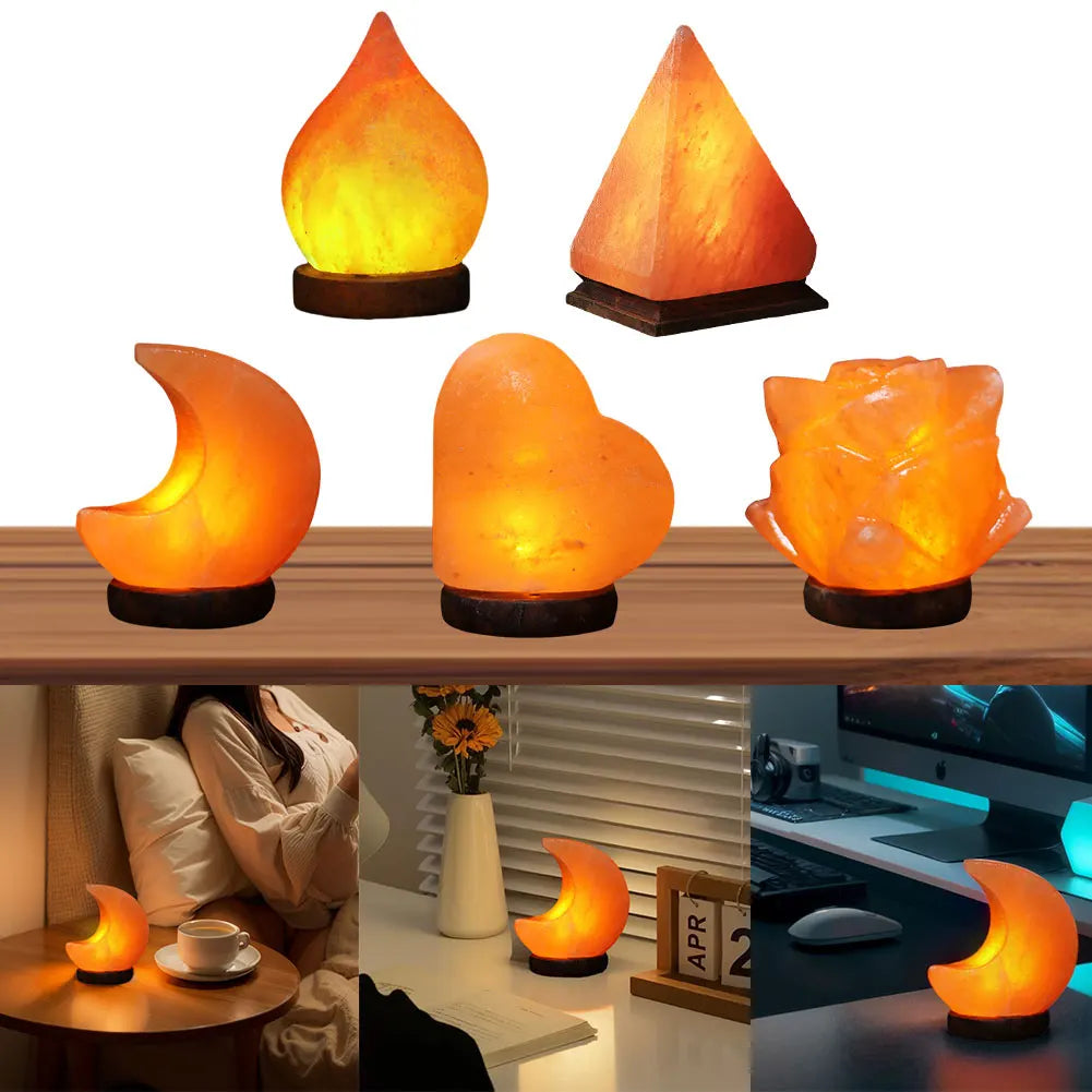 Himalayan Salt Lamp Crystal Rock Light