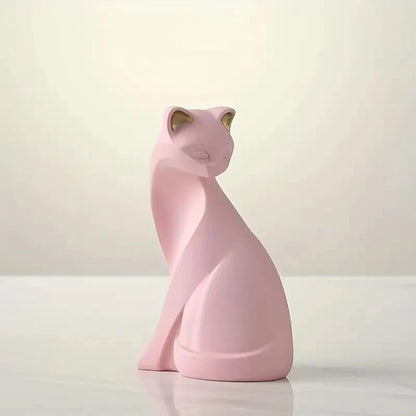 Resin Couples Cat Statues