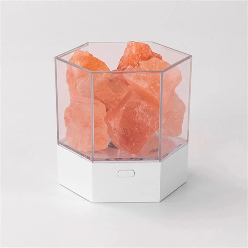 LED Natural Himalayan Crystal Salt Lamp