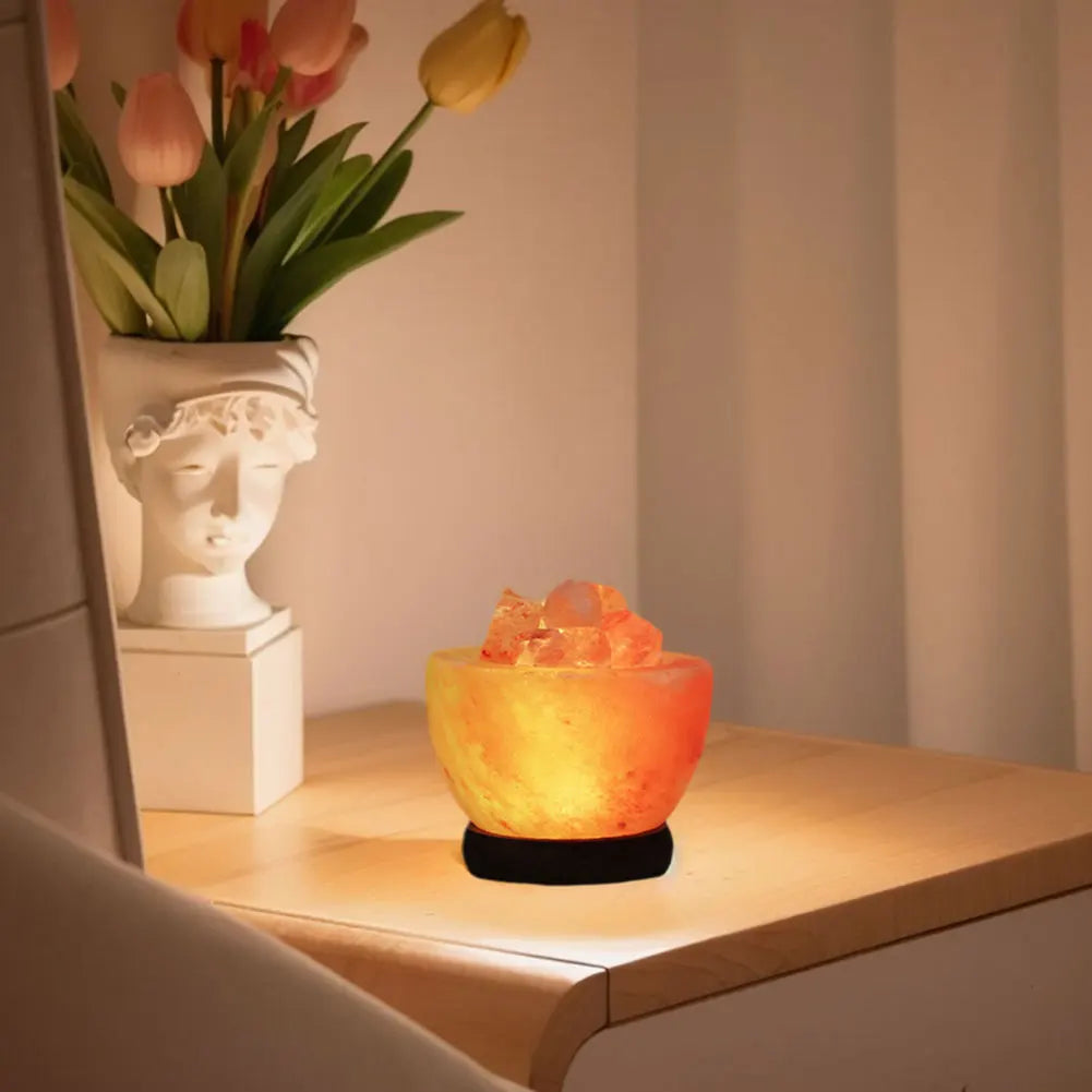 Himalayan Salt Lamp Crystal Rock Light