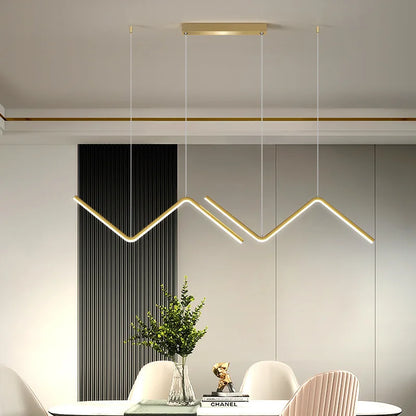 Aluminum Dining Pendant Lamp – Modern Minimalist Restaurant Pendant Light