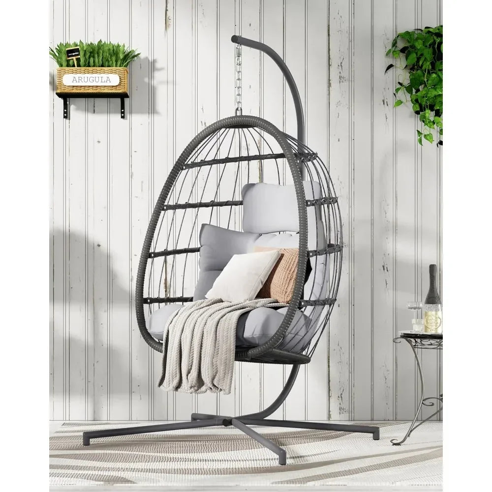 Hanging Egg Chair with Stand