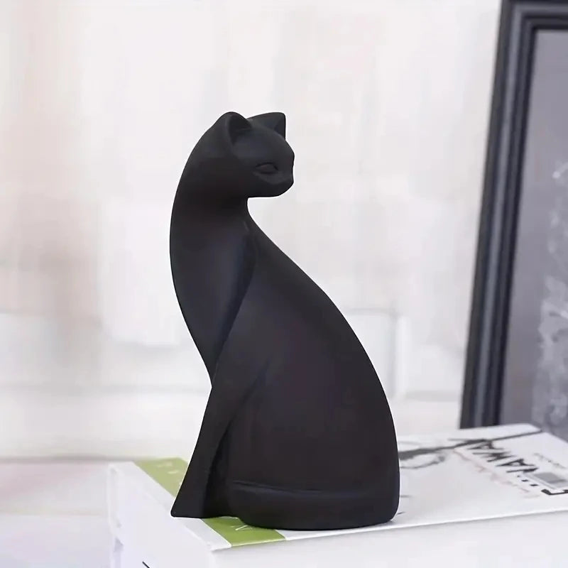 Resin Couples Cat Statues